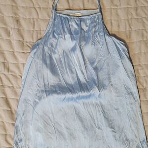 Crescent Light Blue Women's Camisole